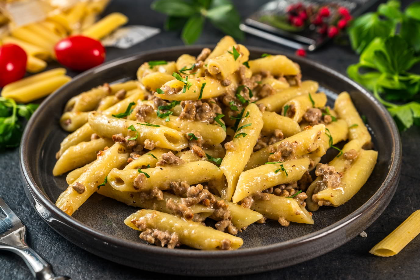 Макароны по флотски